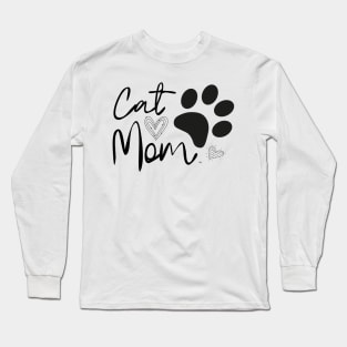 Mother's Day CUTE KITTY CAT PAW/ CAT LOVERS GIFTS Long Sleeve T-Shirt